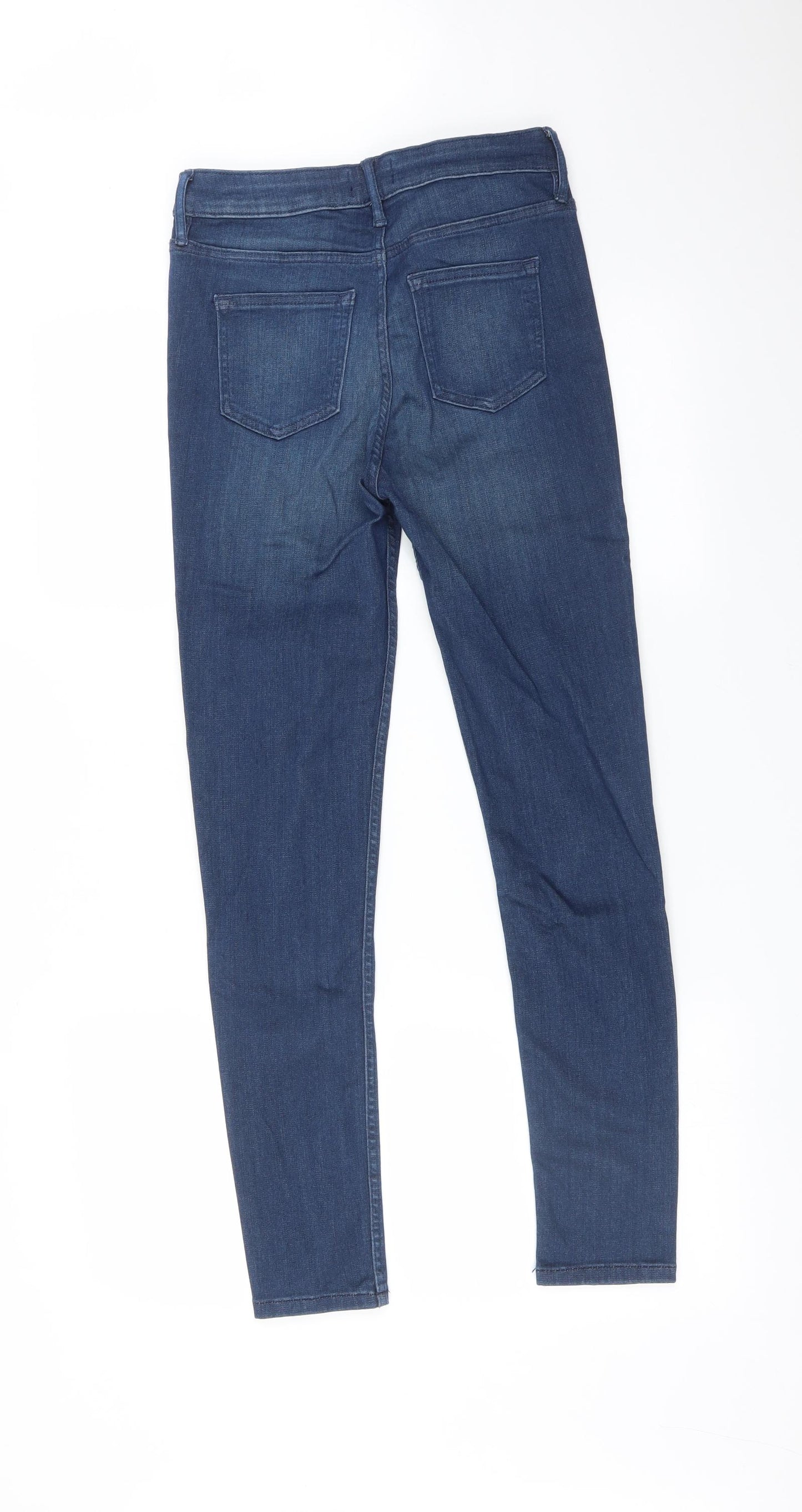 F&F Womens Blue   Skinny Jeans Size 8 L27 in
