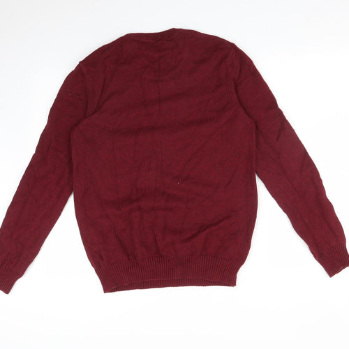 Maine Mens Red   Pullover Sweatshirt Size S