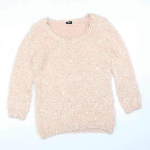 F&F Womens Pink   Pullover Sweatshirt Size 14