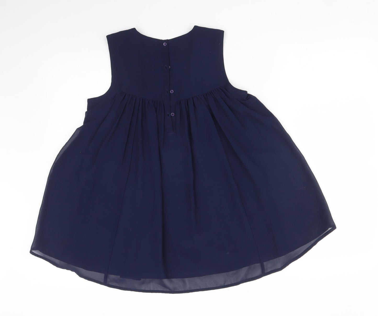 George Girls Blue   A-Line  Size 11-12 Years