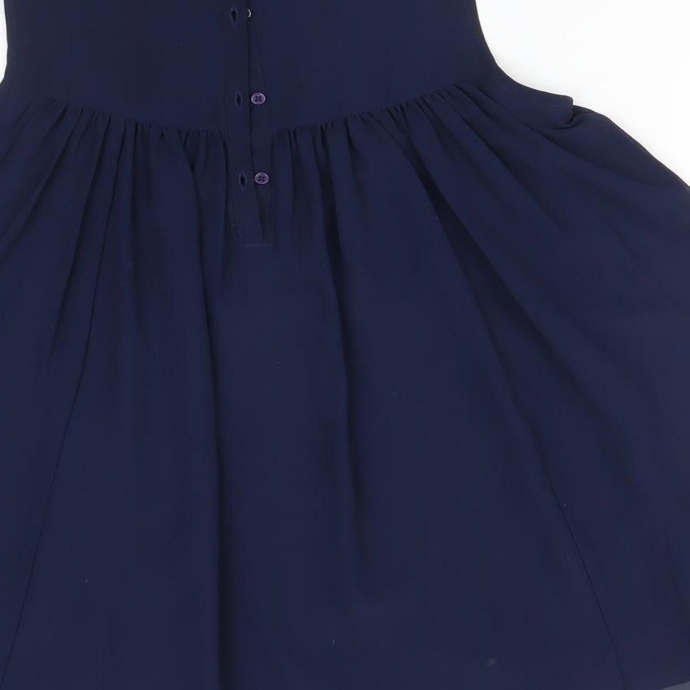 George Girls Blue   A-Line  Size 11-12 Years