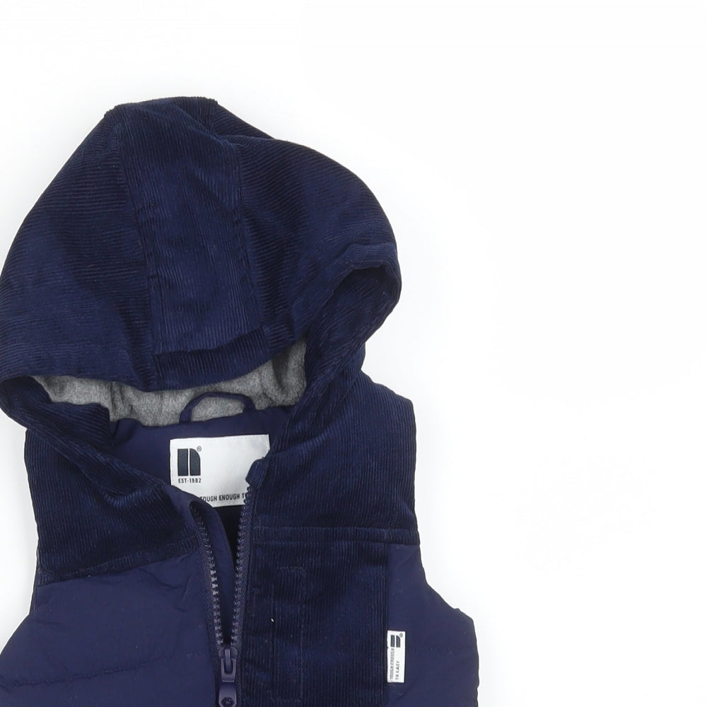 NEXT Baby Blue   Gilet Coat Size 6-9 Months