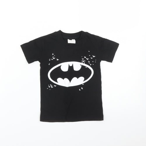 Batman Boys Black   Basic T-Shirt Size 2 Years