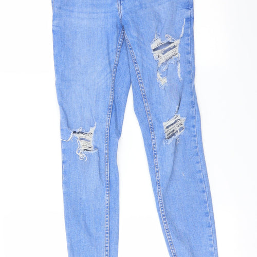 DENIM CO Womens Blue   Skinny Jeans Size 8 L29 in