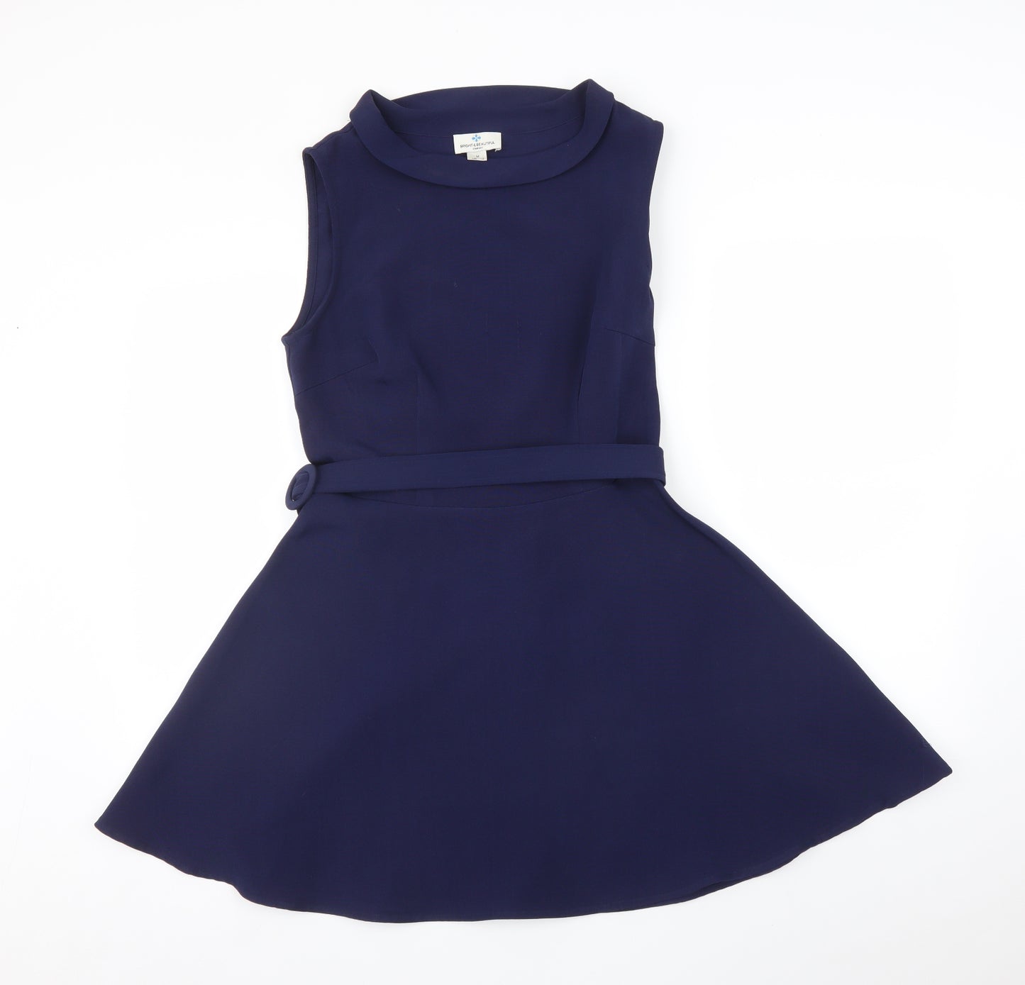 BRIGHT & BEAUTIFUL Womens Blue   Fit & Flare  Size 12