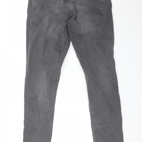 LDN DNM Womens Grey  Denim Skinny Jeans Size 32 in L32 in