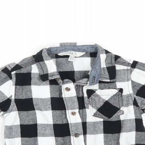 Urban Baby Multicoloured Check  Basic Button-Up Size 18-24 Months