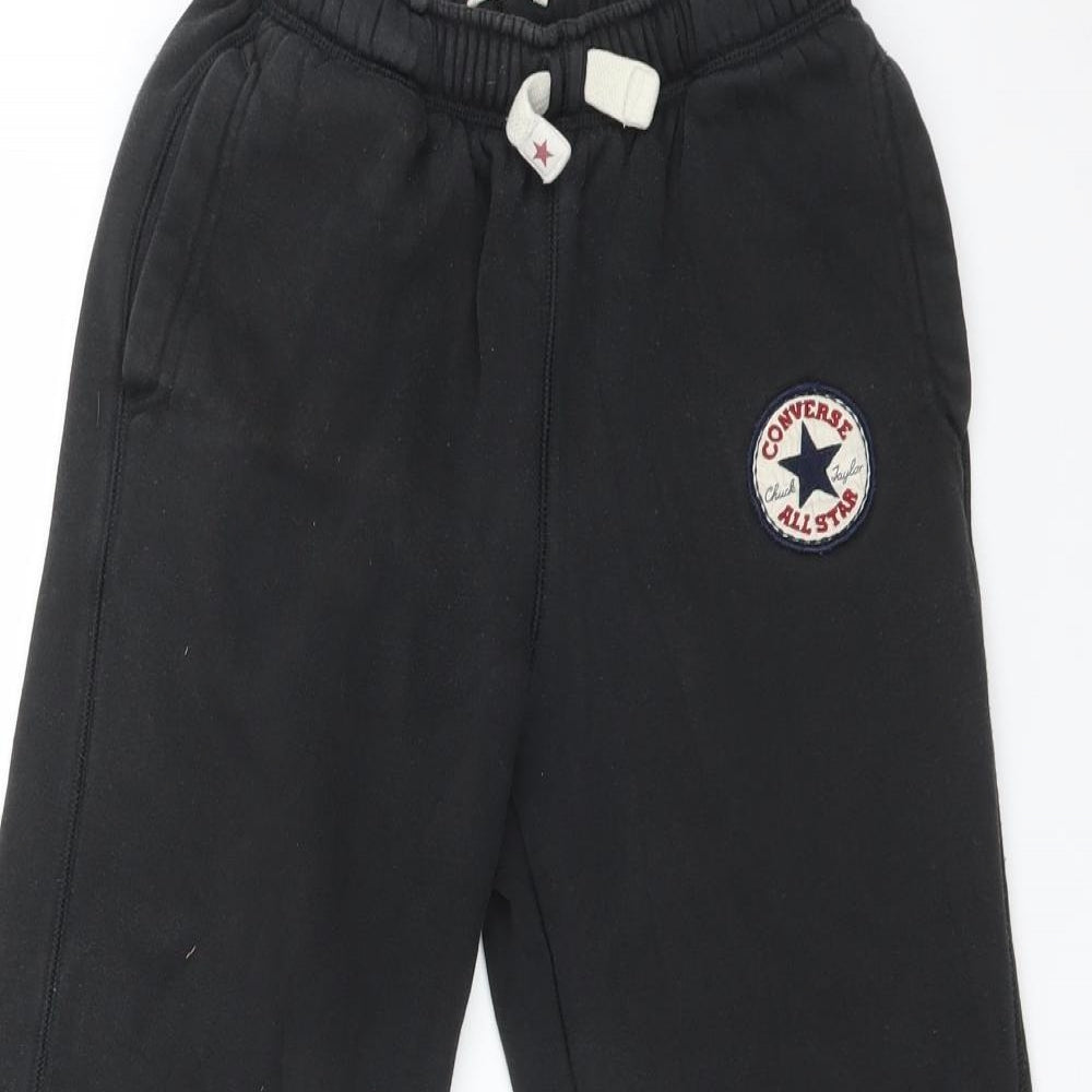 Converse Boys Black   Jogger Trousers Size 10-11 Years