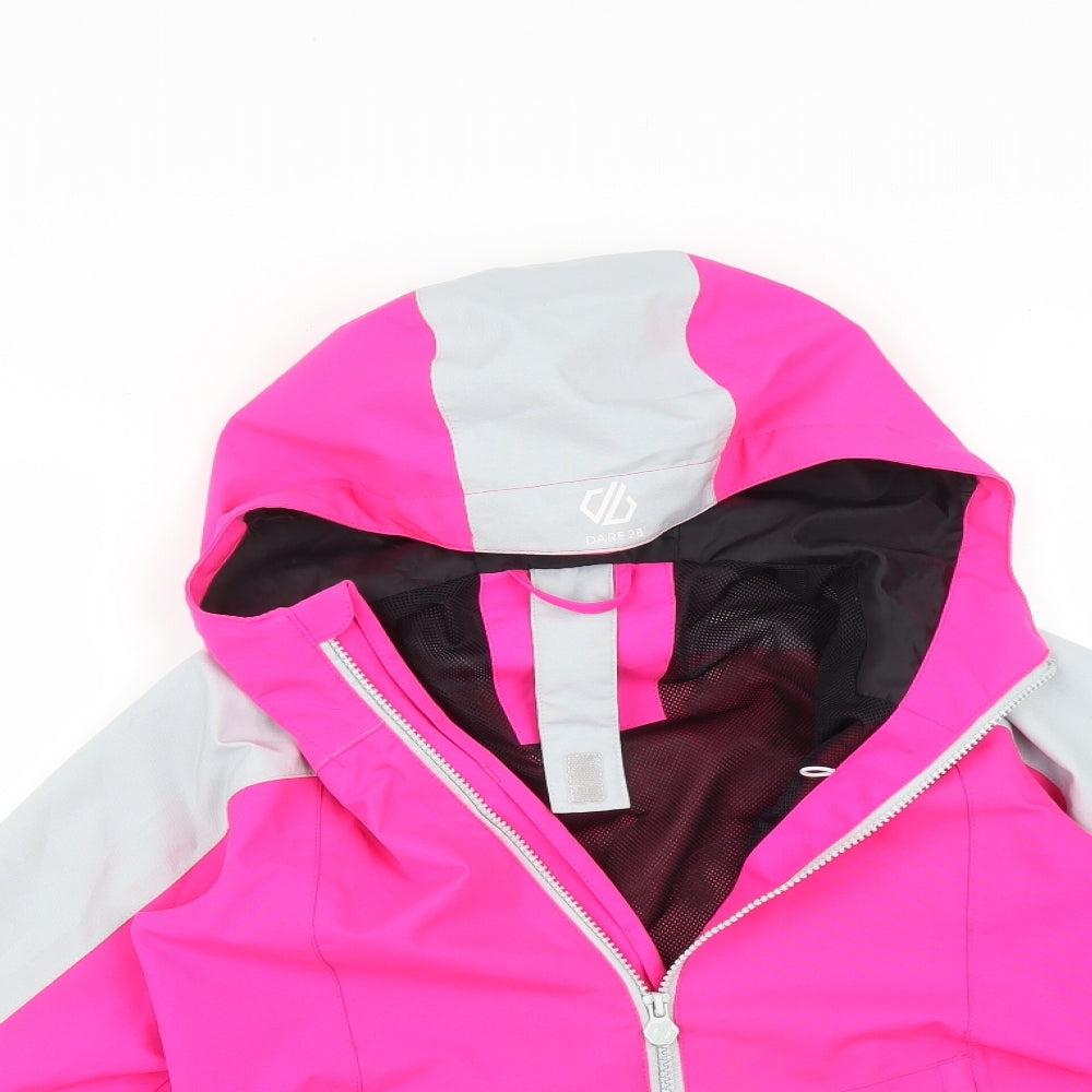 Dare 2B Girls Pink   Overcoat Coat Size 11-12 Years
