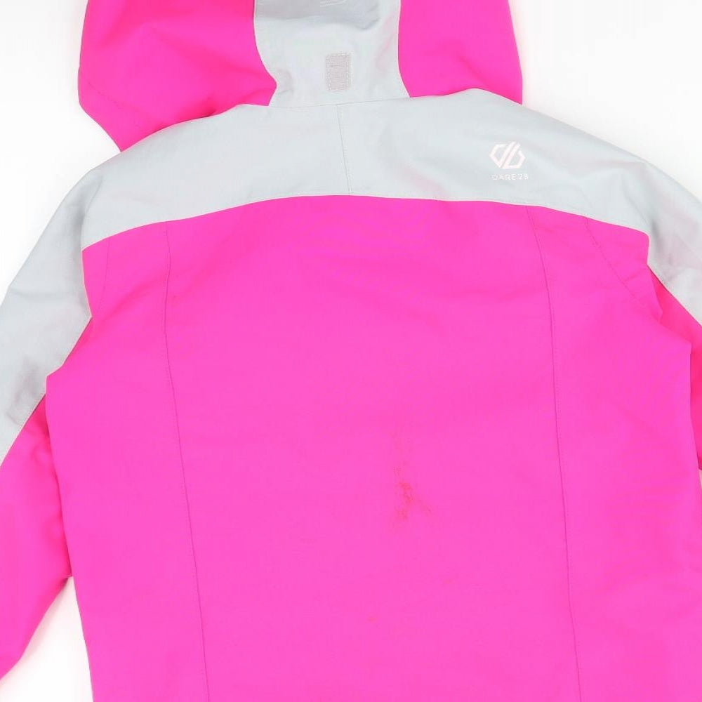 Dare 2B Girls Pink   Overcoat Coat Size 11-12 Years