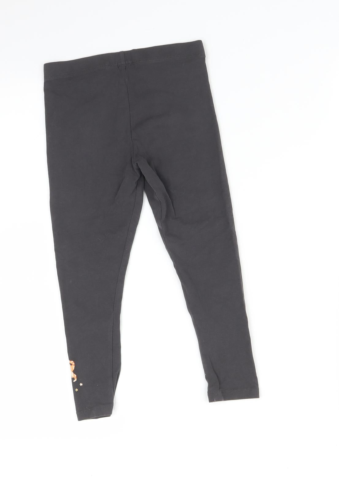 NEXT Girls Grey   Jegging Trousers Size 5-6 Years