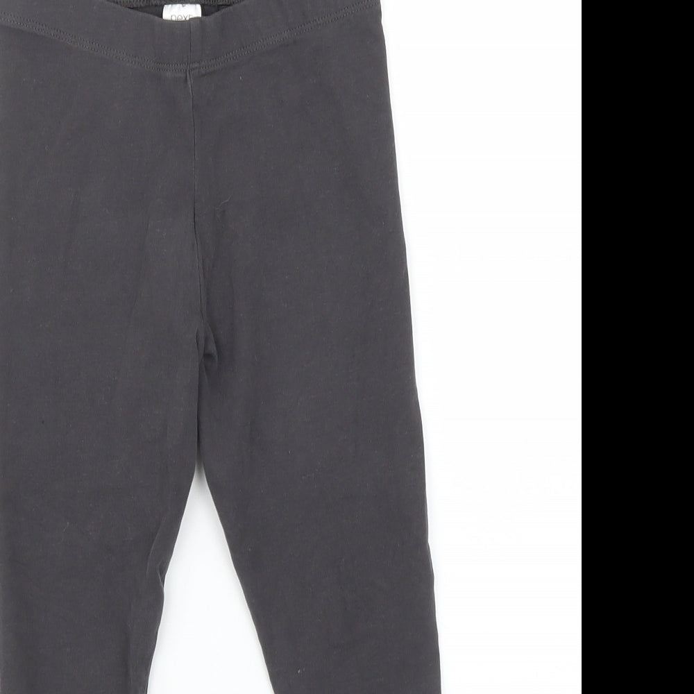NEXT Girls Grey   Jegging Trousers Size 5-6 Years