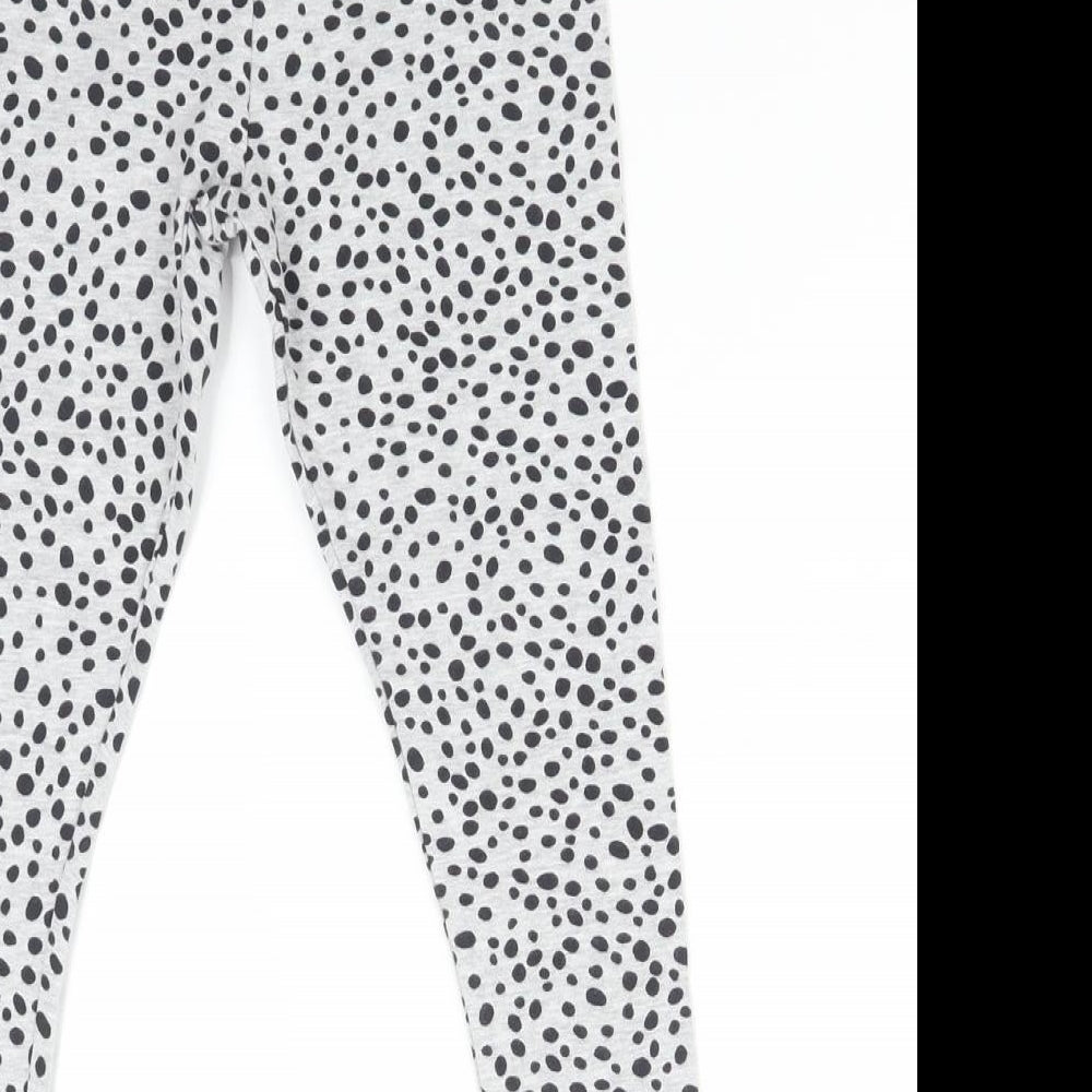 NEXT Girls Multicoloured Polka Dot  Jegging Trousers Size 5-6 Years