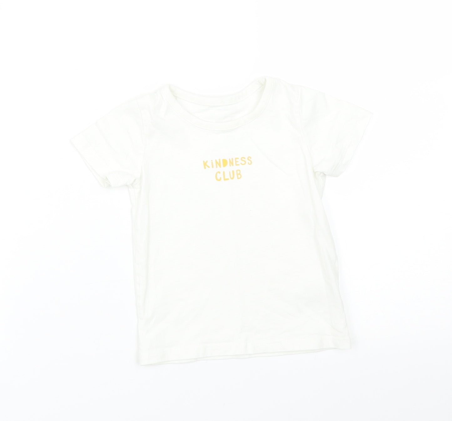 George Baby White   Basic T-Shirt Size 12-18 Months