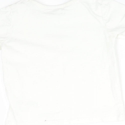 George Baby White   Basic T-Shirt Size 12-18 Months