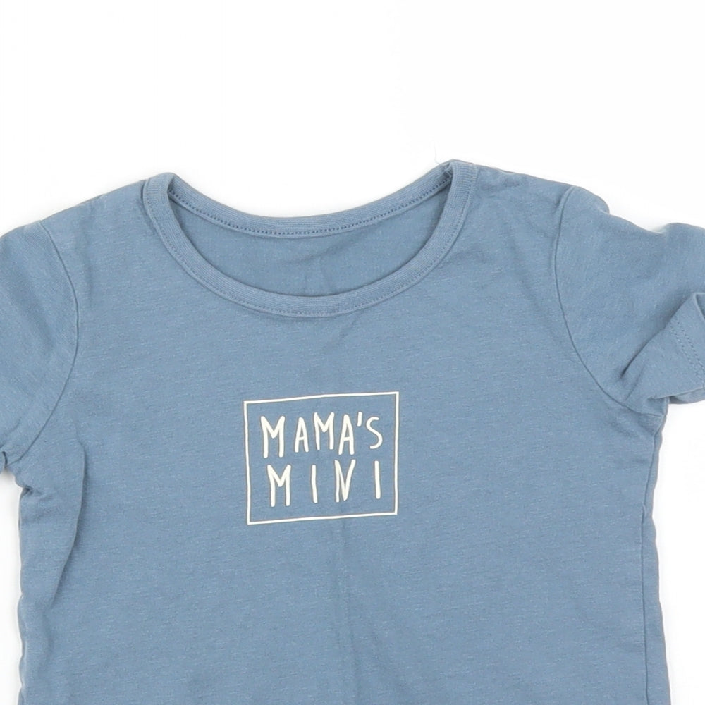 George Baby Blue   Basic T-Shirt Size 12-18 Months