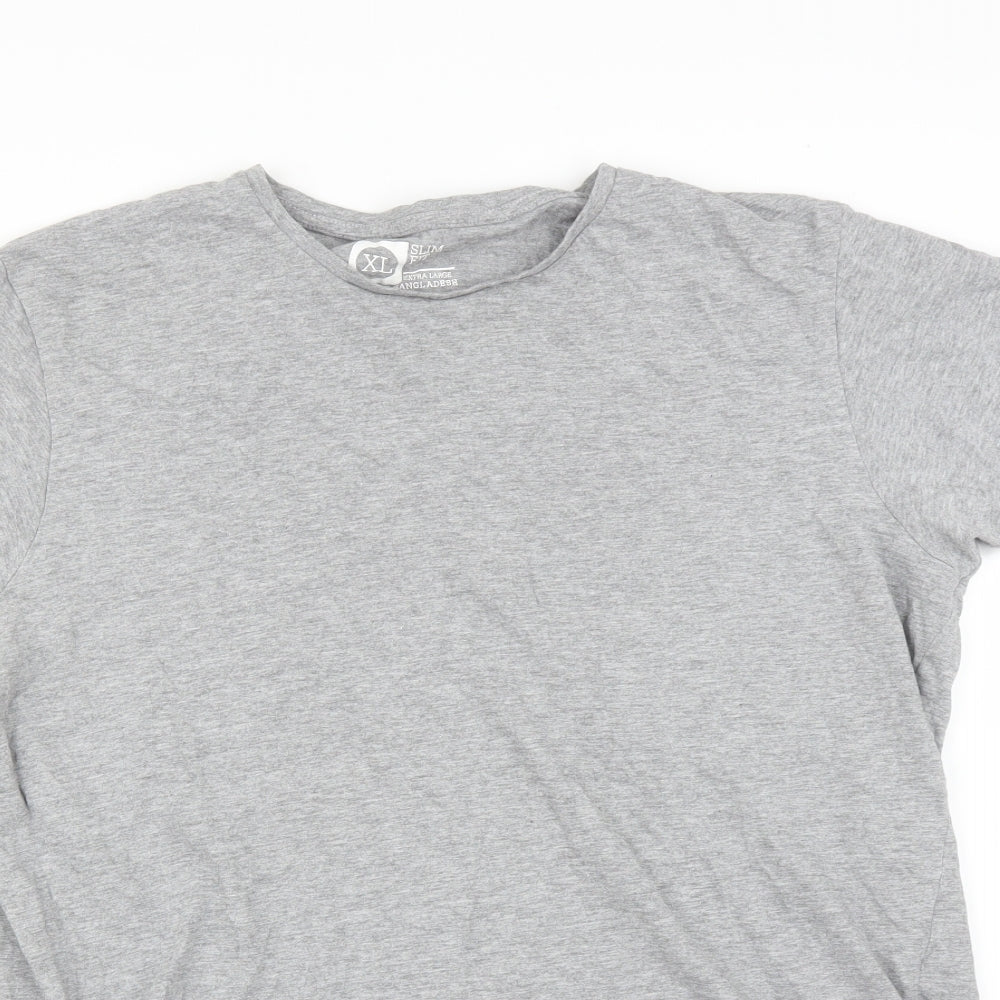 Cedar Wood State Mens Grey    T-Shirt Size XL