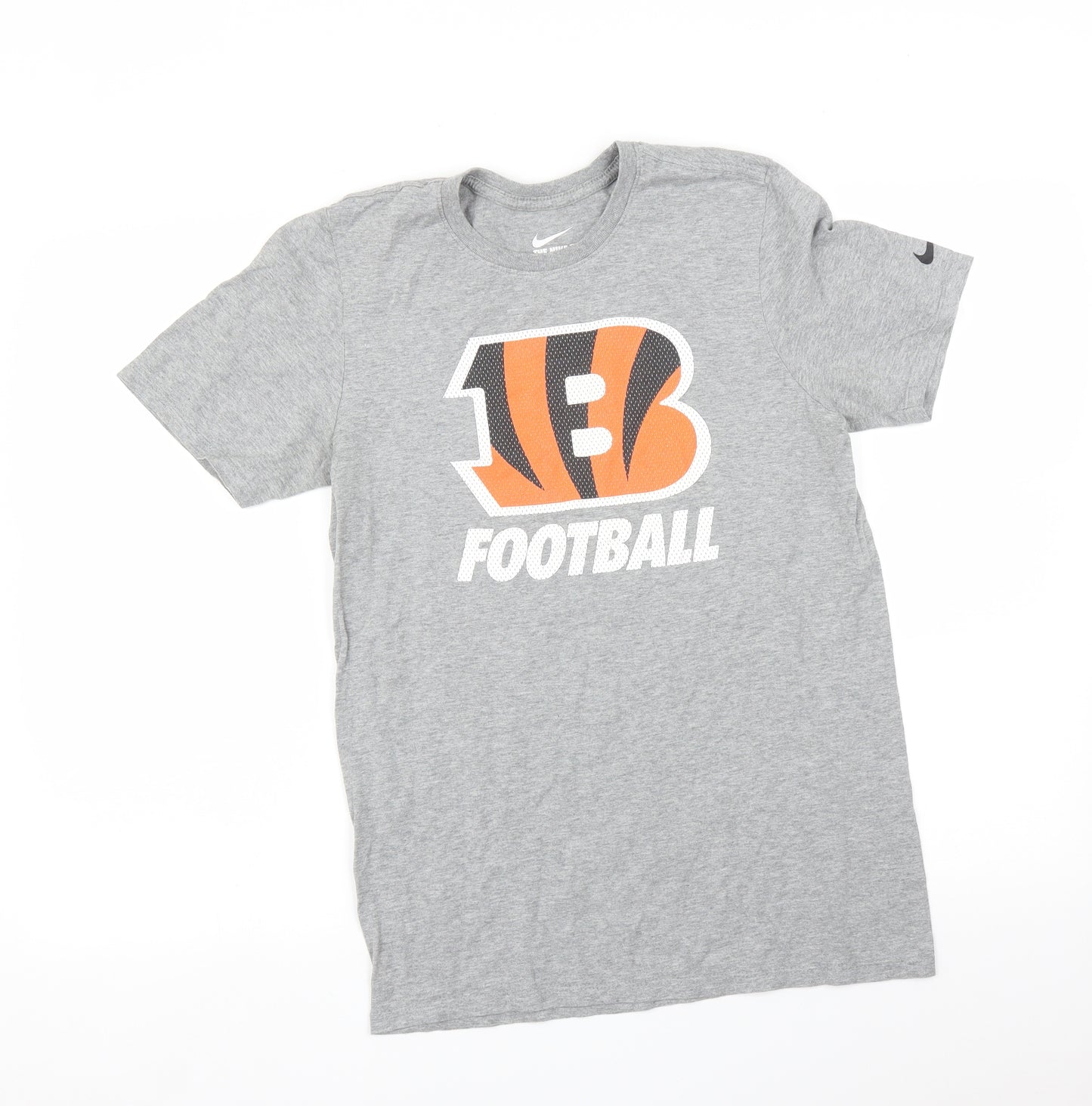Nike Mens Grey    T-Shirt Size S
