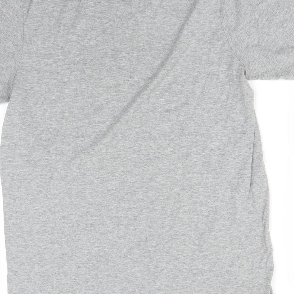 Nike Mens Grey    T-Shirt Size S