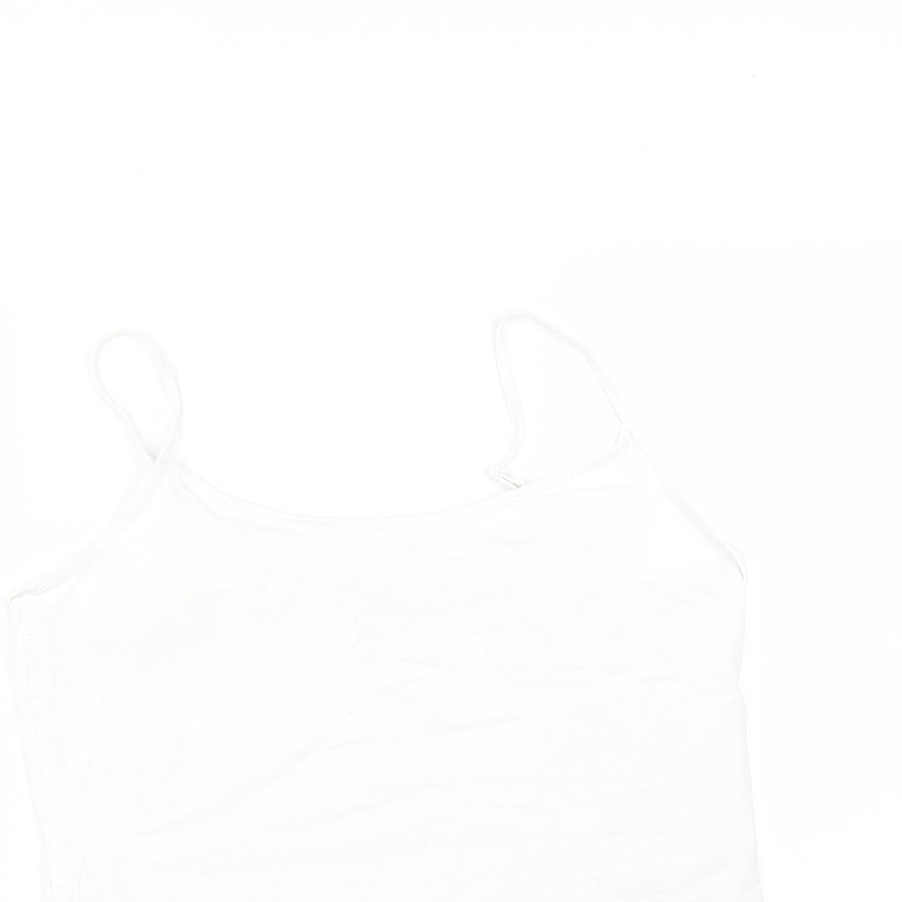 George Womens White   Camisole T-Shirt Size 18