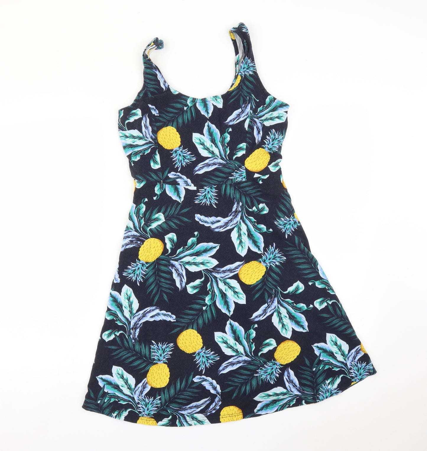 Dorothy Perkins Womens Multicoloured Floral  A-Line  Size 10