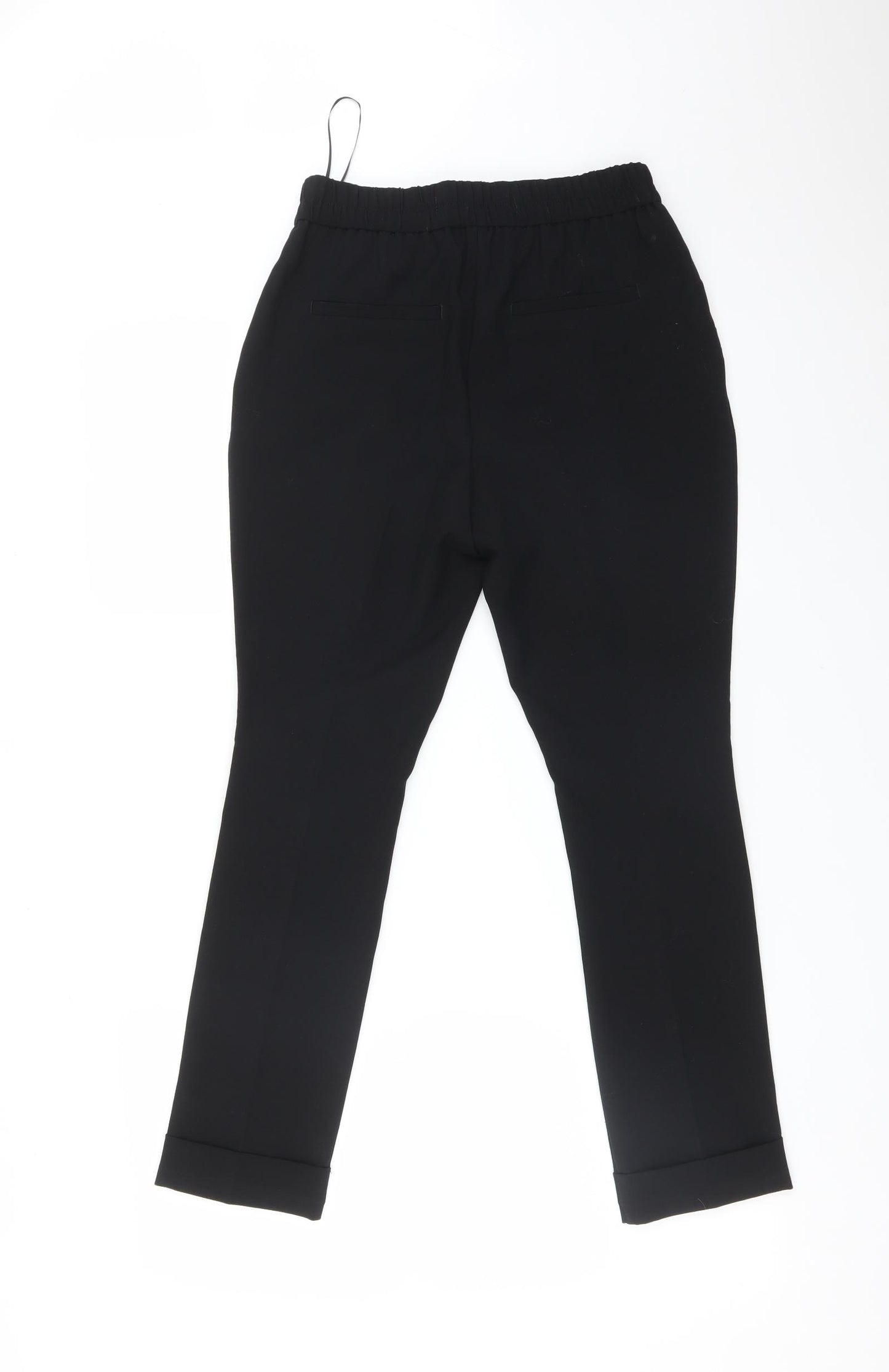 NEXT Womens Black   Trousers  Size 6 L25 in