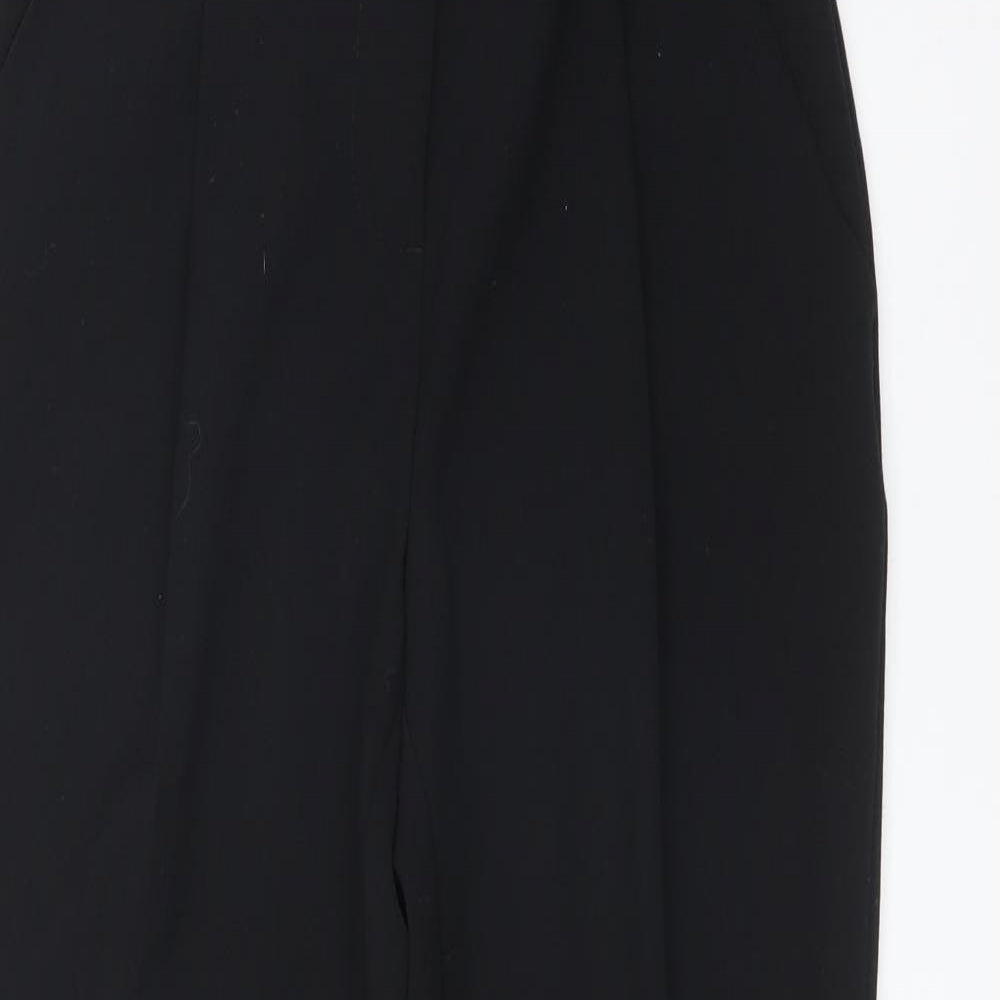 NEXT Womens Black   Trousers  Size 6 L25 in