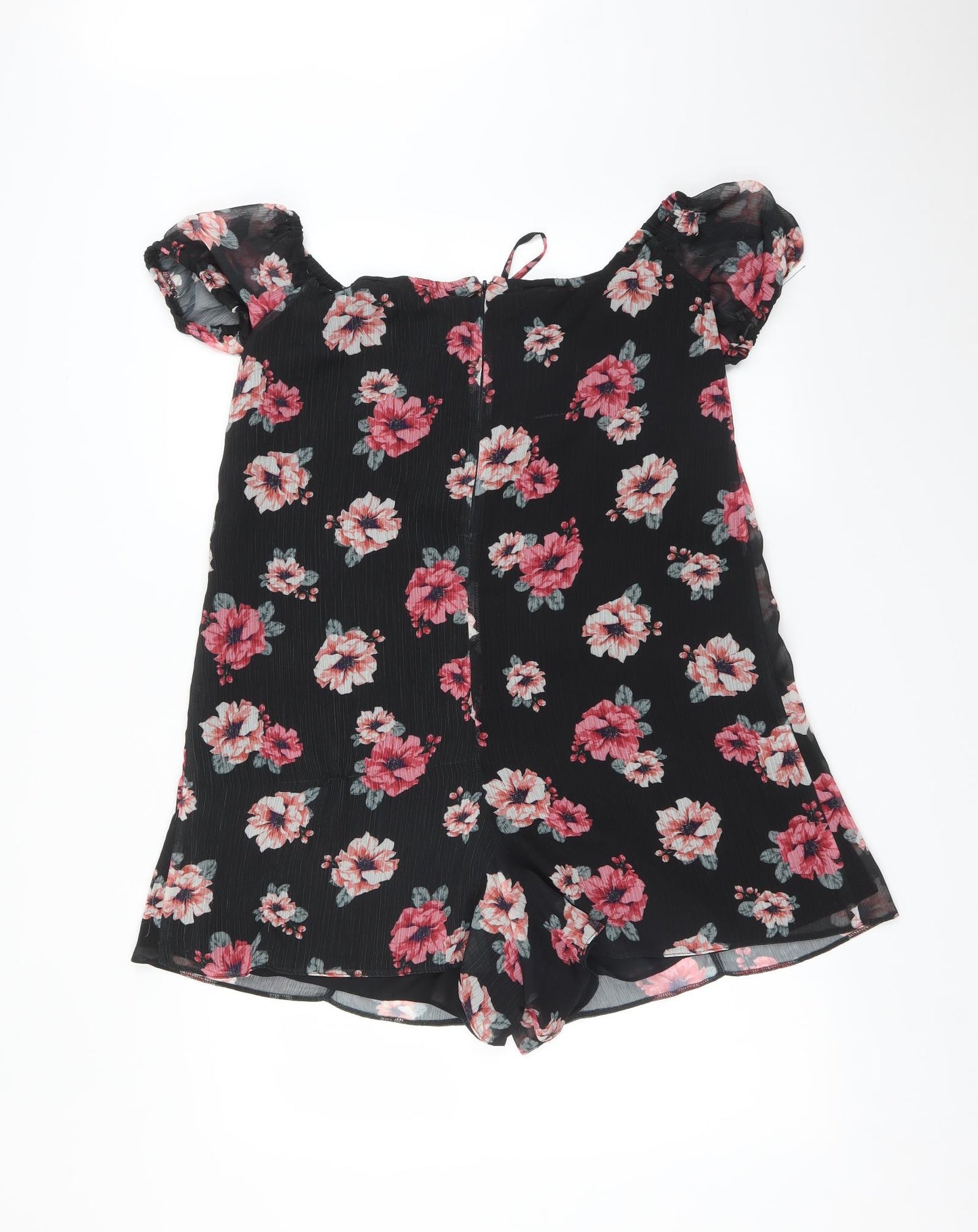 ASOS Womens Multicoloured Floral  Romper One-Piece Size 16