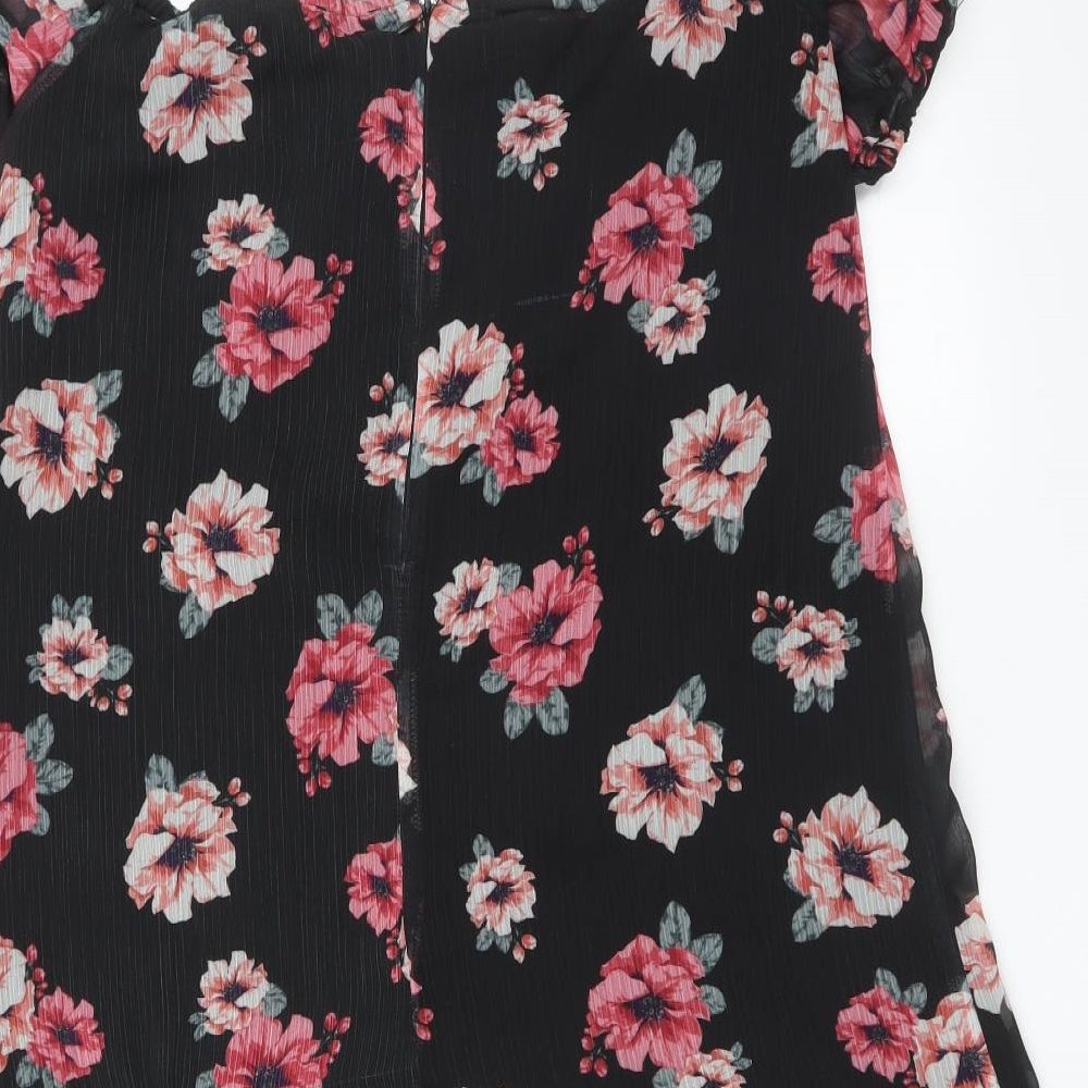 ASOS Womens Multicoloured Floral  Romper One-Piece Size 16