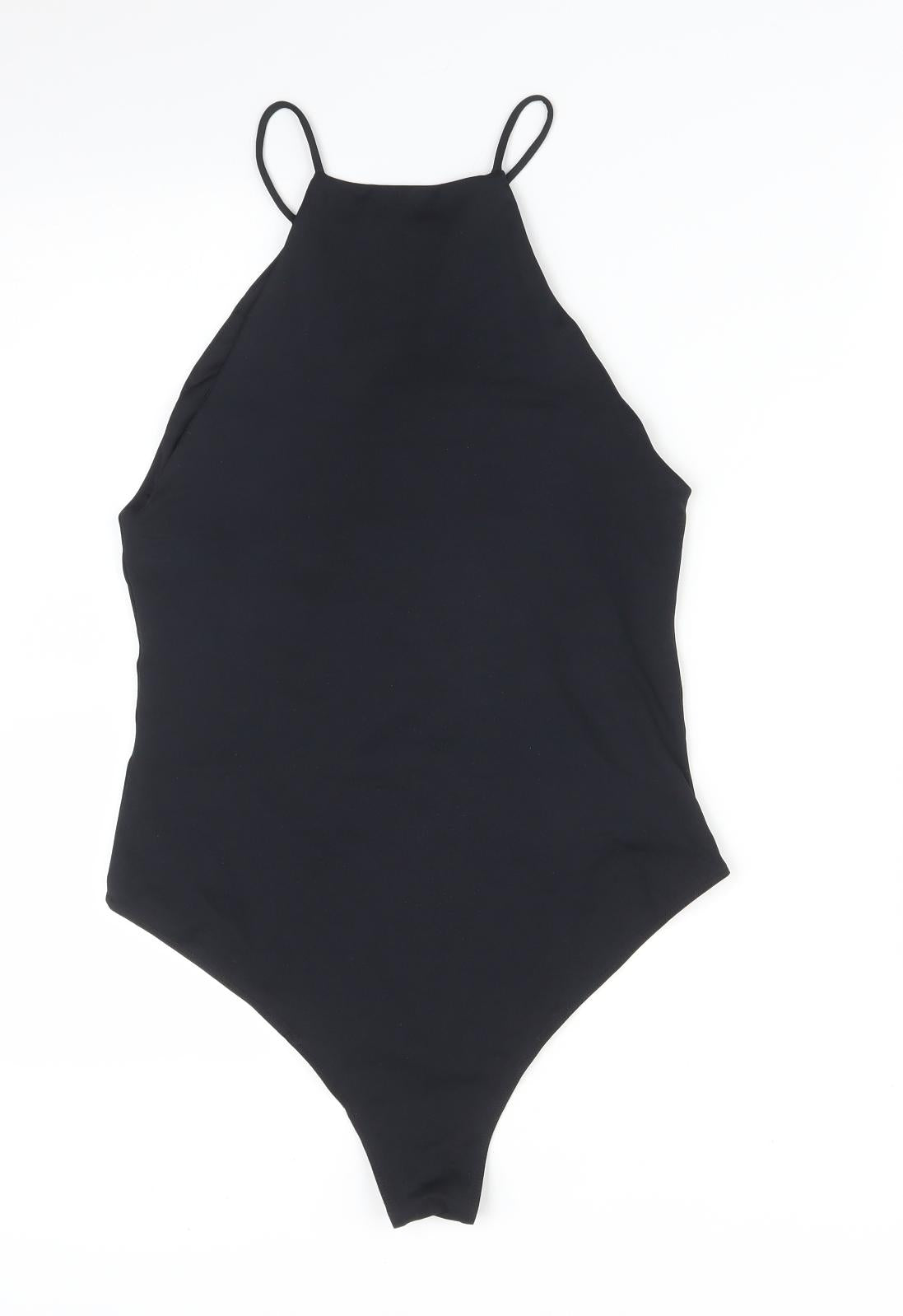 Zara Womens Black   Bodysuit One-Piece Size M
