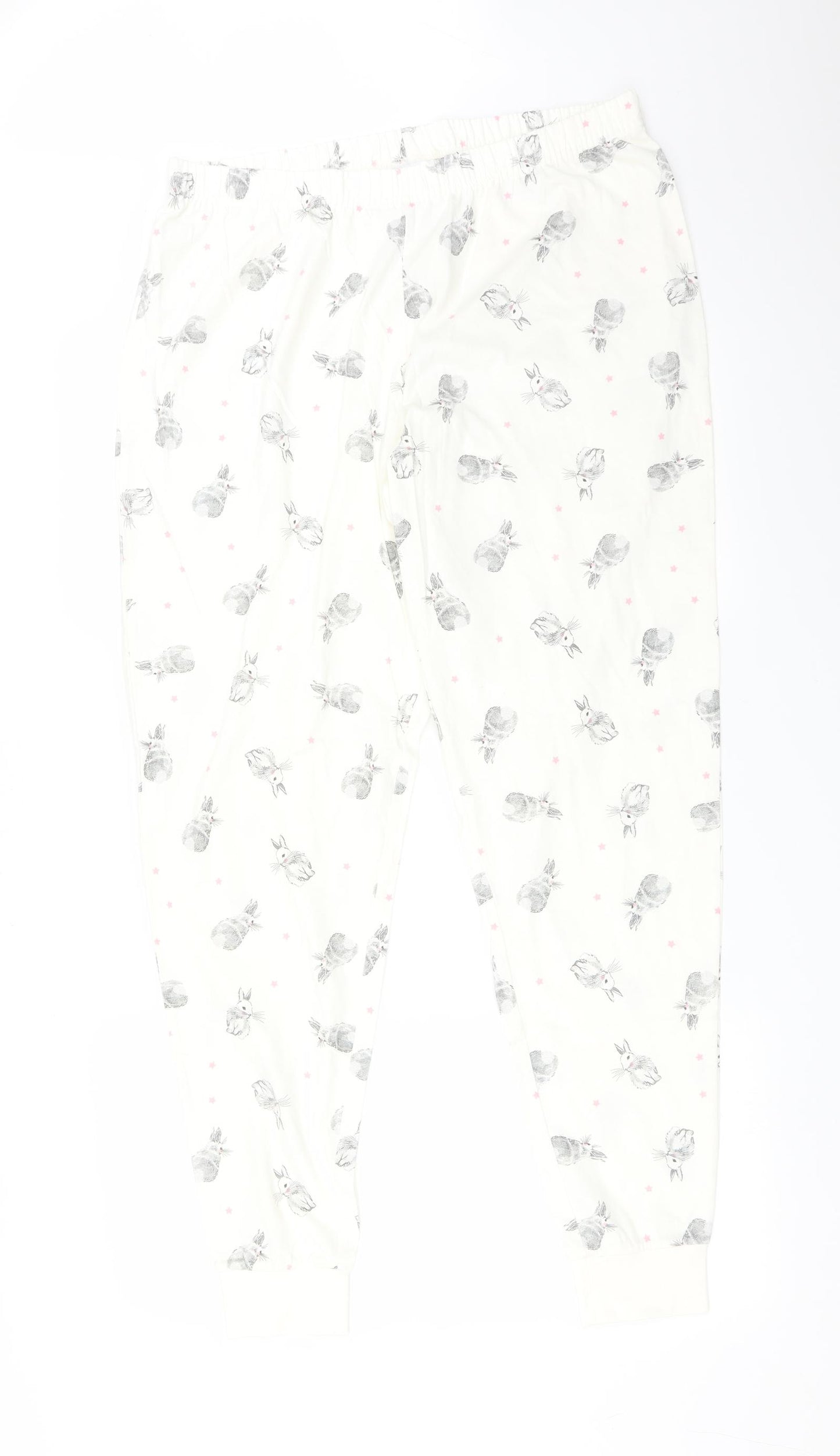 Nutmeg Womens Multicoloured Geometric   Pyjama Pants Size 18