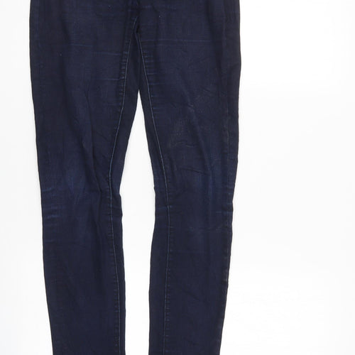 Lemmi Womens Blue  Denim Tapered Jeans Size 28 in L31 in