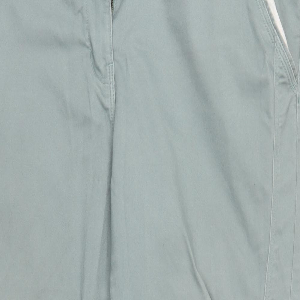 Nutmeg Womens Green   Straight Jeans Size 22 L26 in