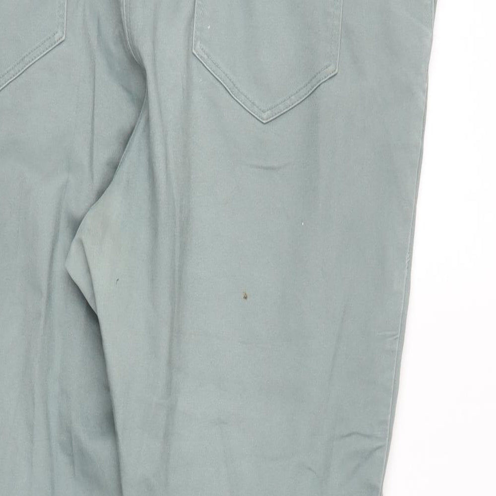 Nutmeg Womens Green   Straight Jeans Size 22 L26 in