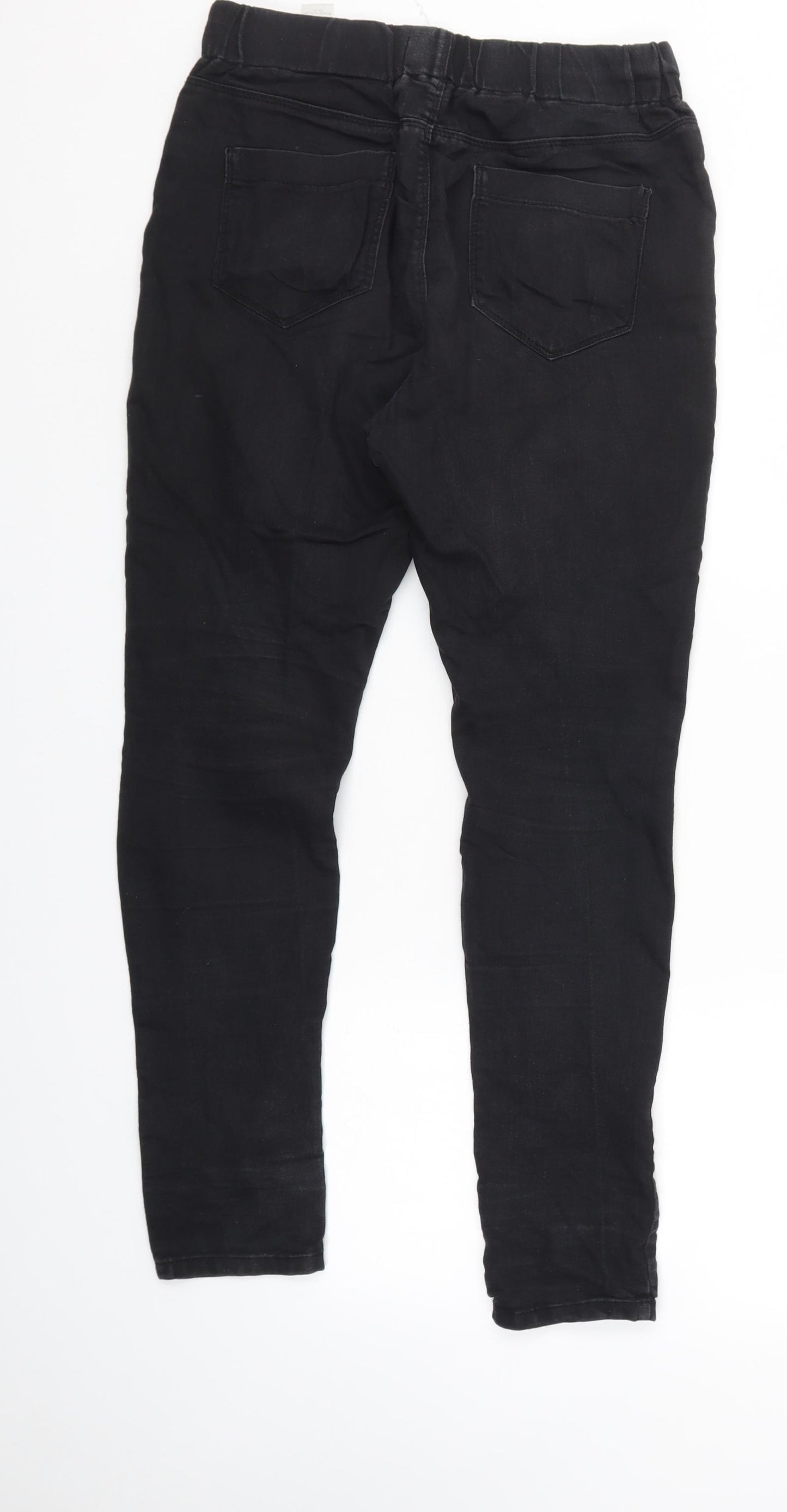 Papaya Womens Black   Straight Jeans Size 12 L28 in
