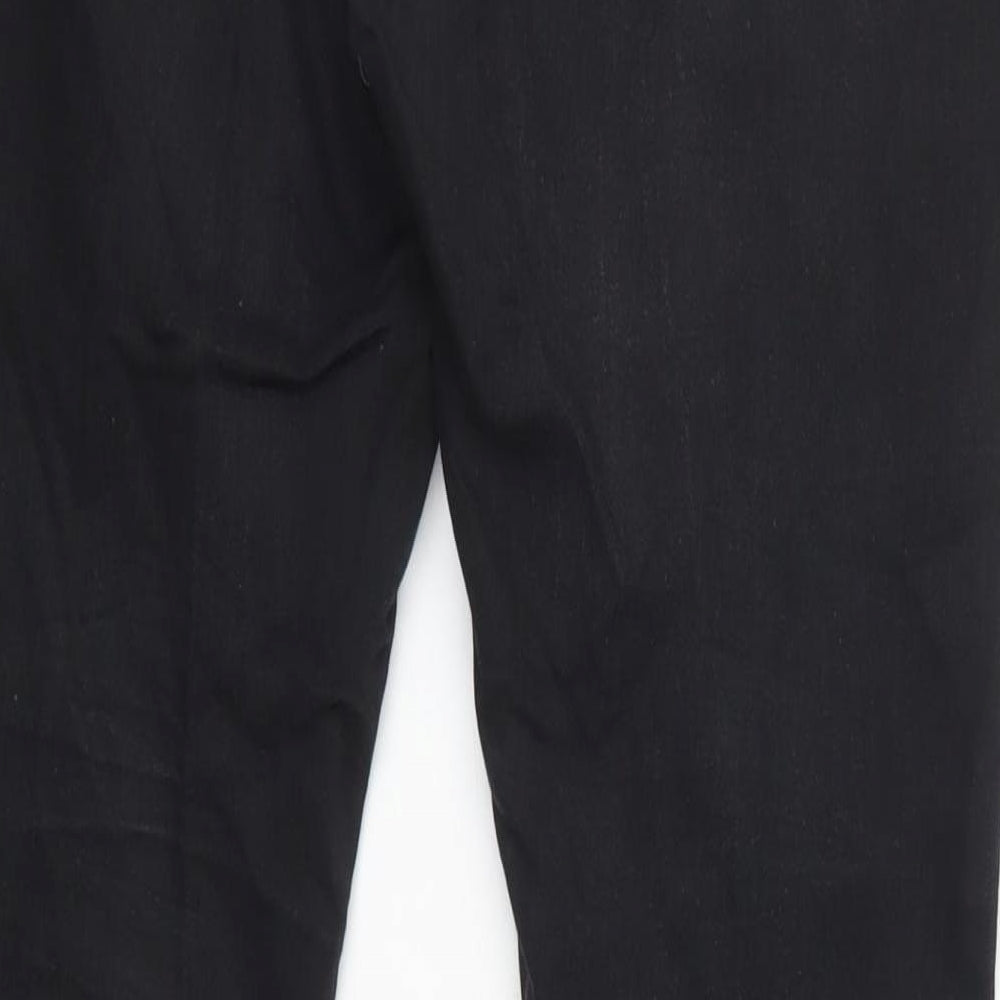 Papaya Womens Black   Straight Jeans Size 12 L28 in