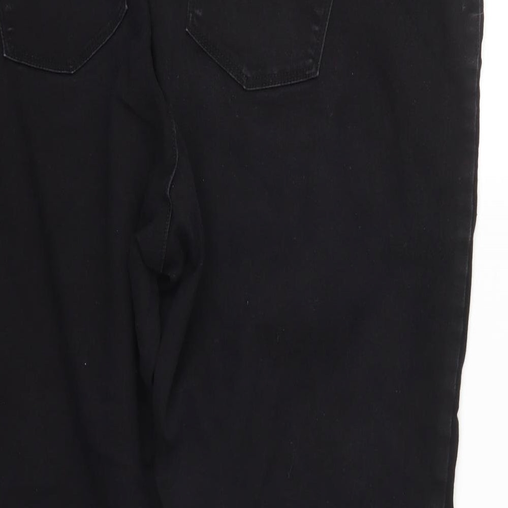 George Womens Black  Denim Jegging Jeans Size 24 L25 in