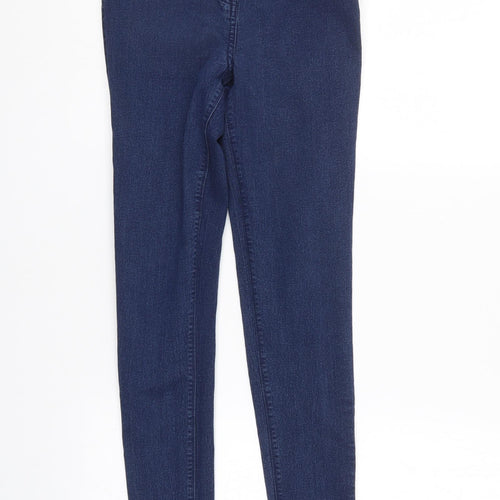 Studio Womens Blue   Tapered Jeans Size 12 L29 in - Elastic Waist
