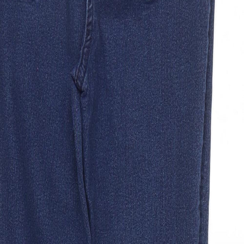 Studio Womens Blue   Tapered Jeans Size 12 L29 in - Elastic Waist
