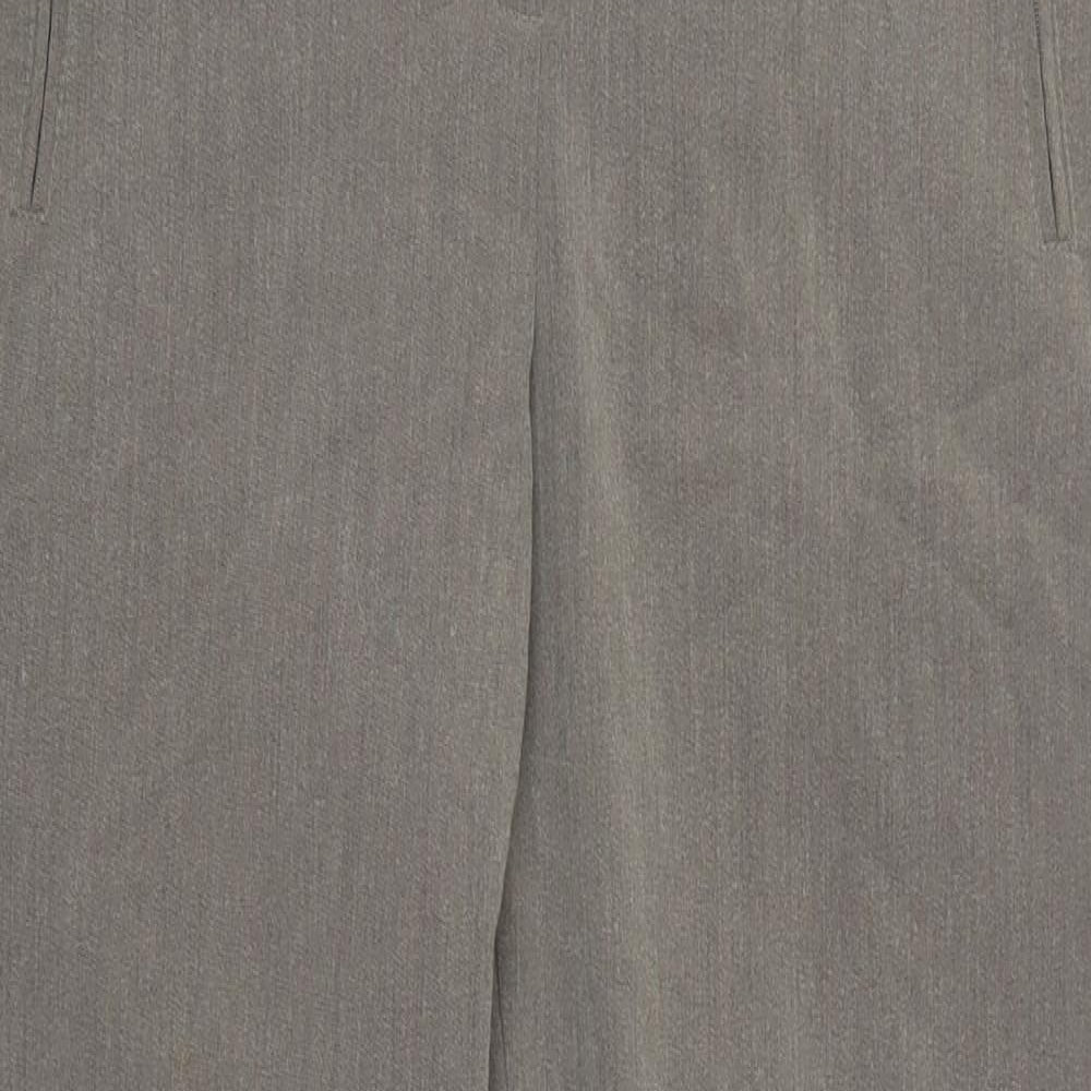 Marks & spencer Womens Grey   Trousers  Size 12 L28 in
