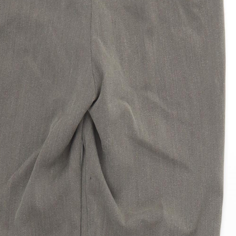 Marks & spencer Womens Grey   Trousers  Size 12 L28 in