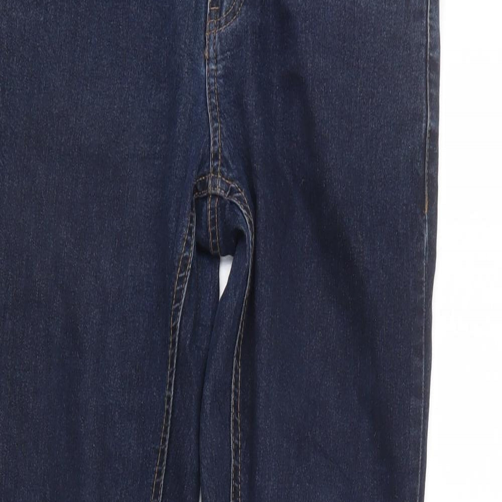 ESMARA Womens Blue  Denim Straight Jeans Size 10 L32 in