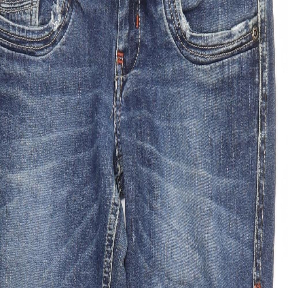 Bershka Womens Blue  Denim Straight Jeans Size 8 L31 in