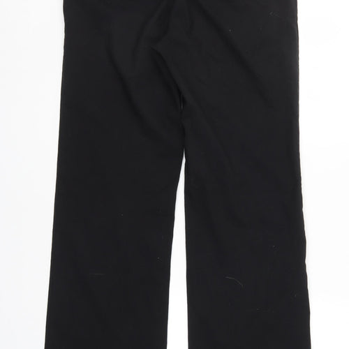 H&M Womens Black   Trousers  Size 10 L31 in
