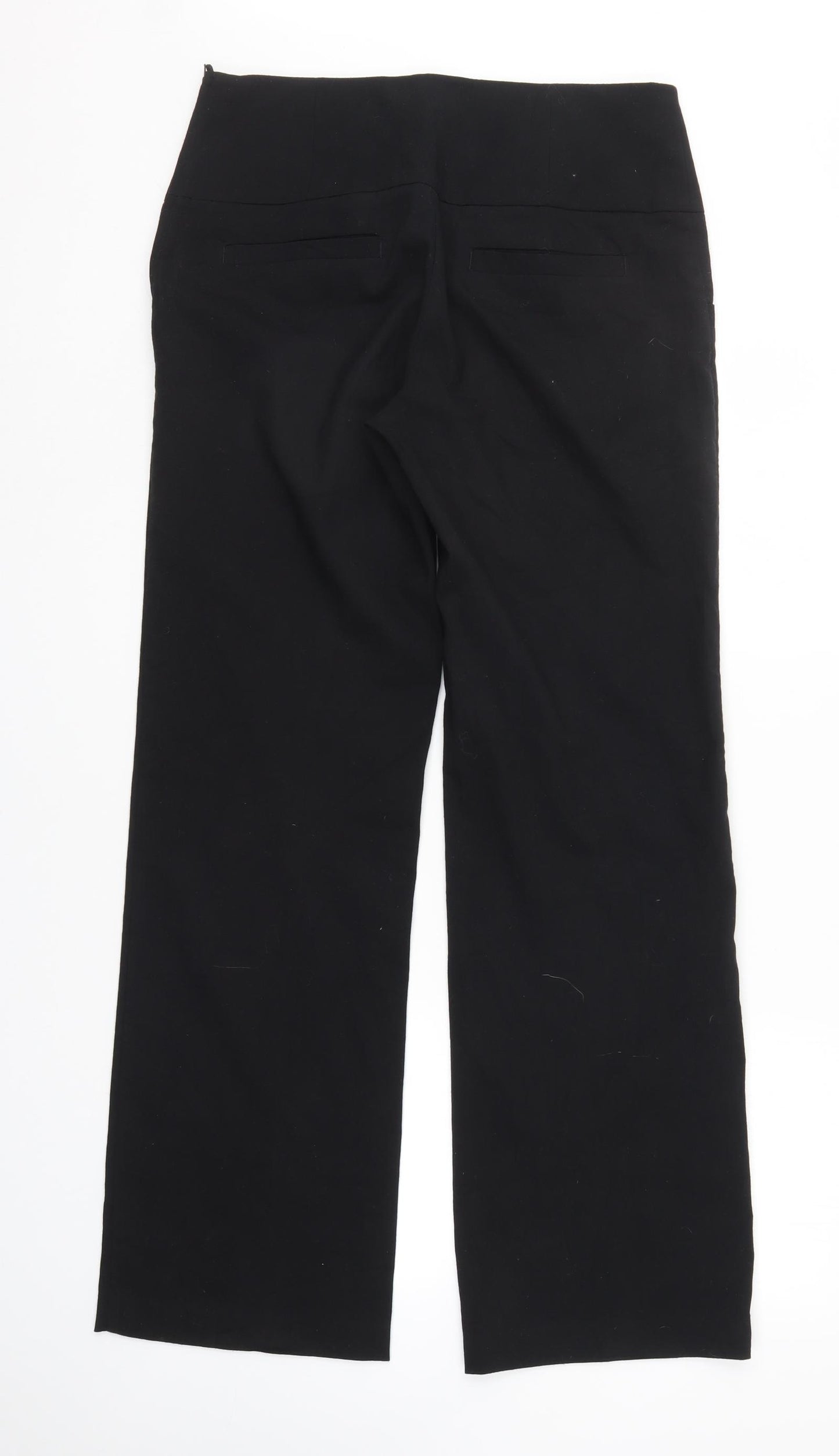 H&M Womens Black   Trousers  Size 10 L31 in
