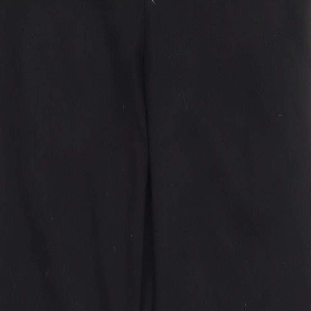 H&M Womens Black   Trousers  Size 10 L31 in