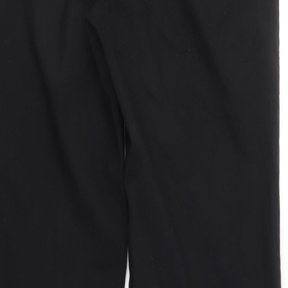 H&M Womens Black   Trousers  Size 10 L31 in
