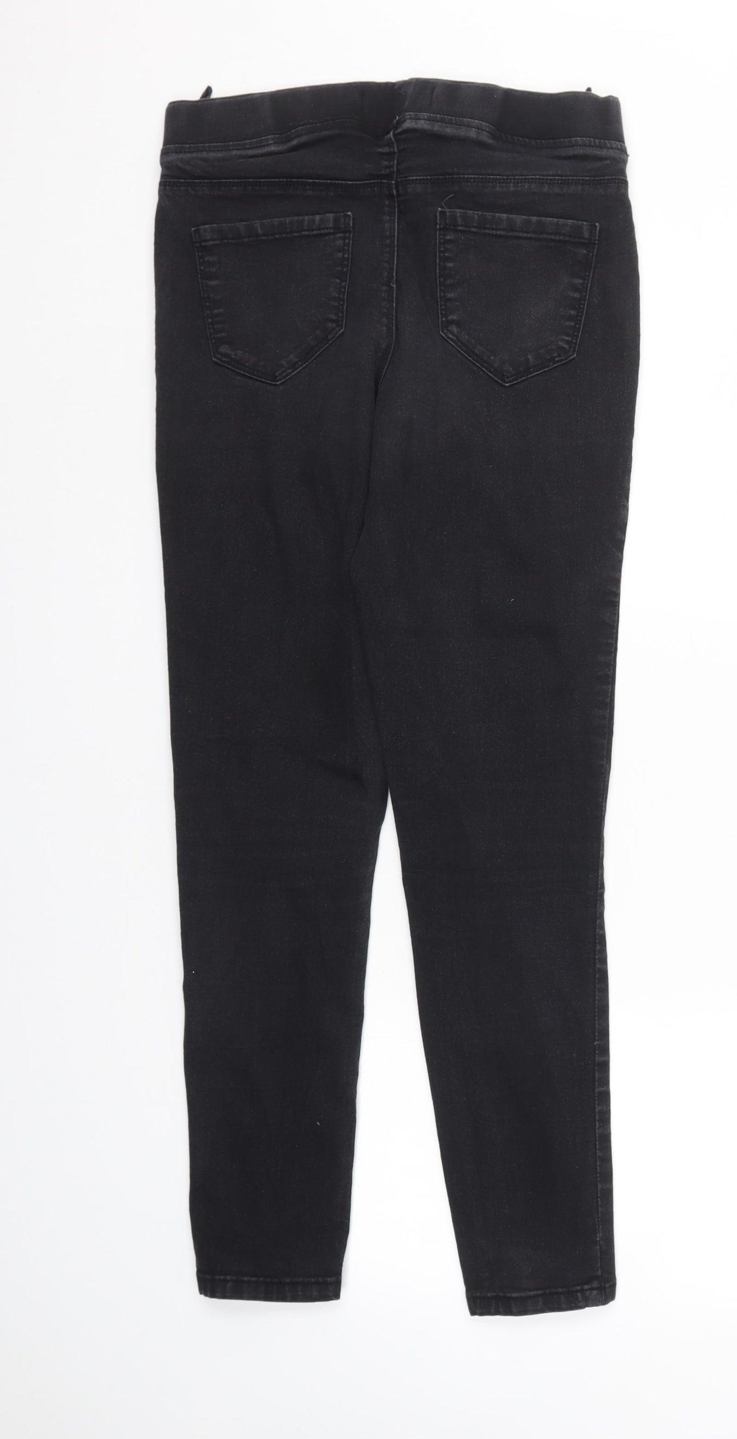 pep & Co Womens Black   Straight Jeans Size 10 L29 in