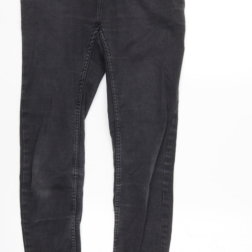 157 Womens Black  Denim Skinny Jeans Size S L31 in