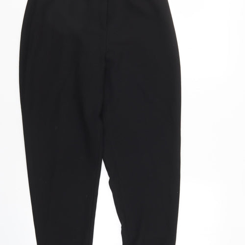 Boohoo Womens Black   Trousers  Size 12 L24 in
